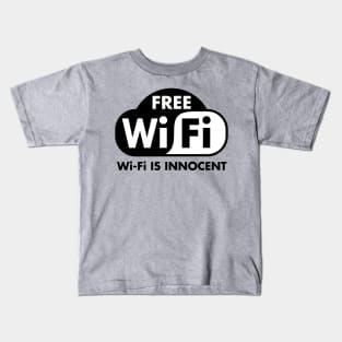 Free Wi-Fi Kids T-Shirt